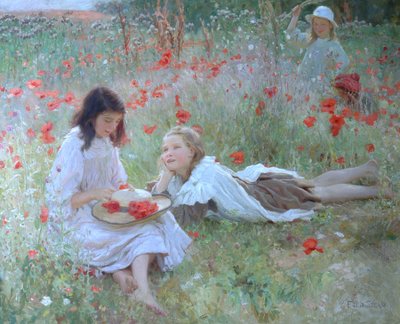 Poppies by Frederick Stead